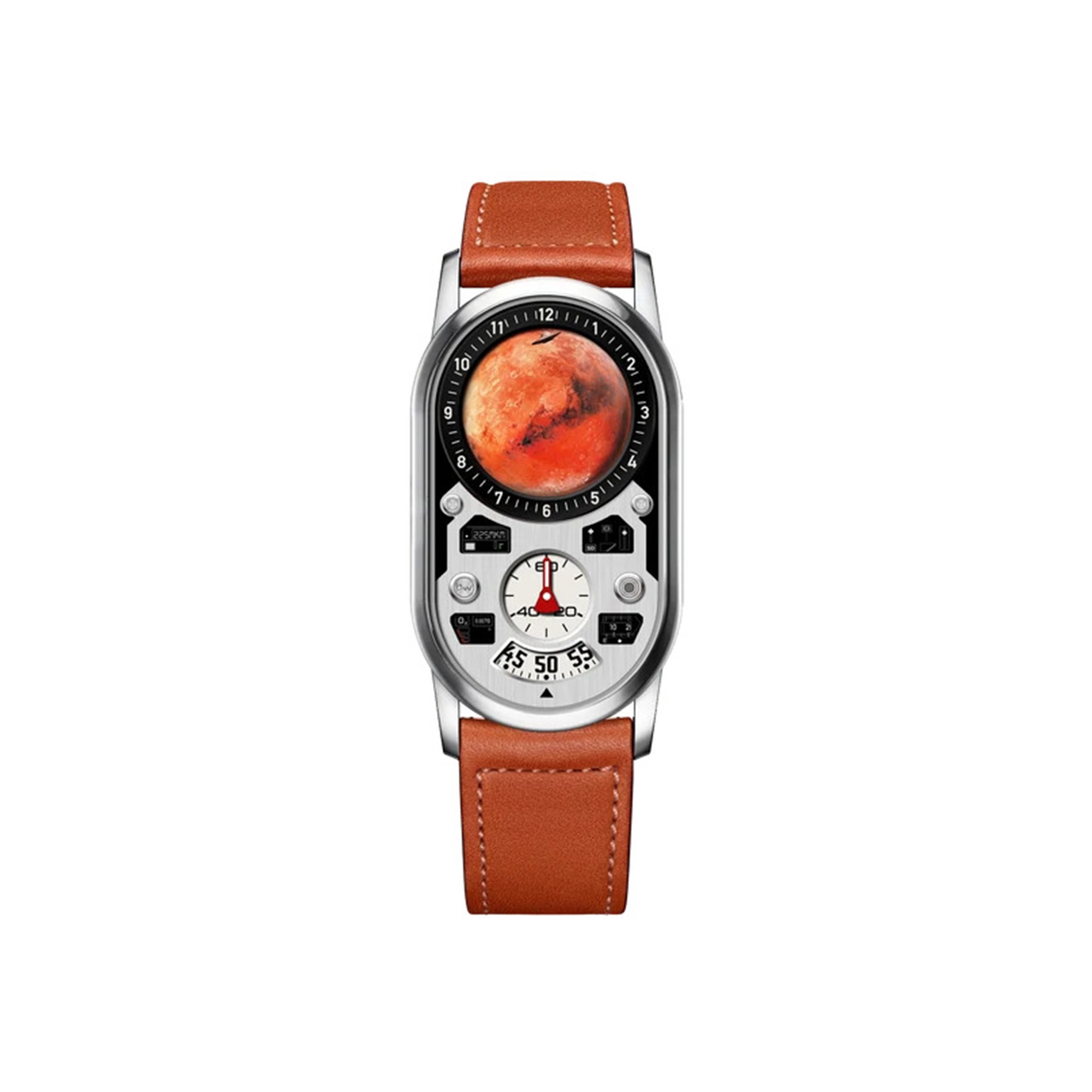 Годинник у космічному стилі BENLYWATCH Planet Dashboard II Moon Edition